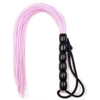 SILICONE FLOGGER - PINK