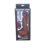 THRUSTING SILICONE DONG