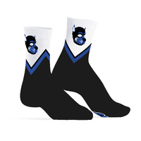 PUPPY HOOD SOCKS - BLUE