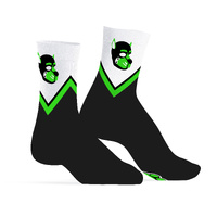 PUPPY HOOD SOCKS - GREEN