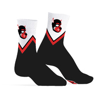 PUPPY HOOD SOCKS - RED