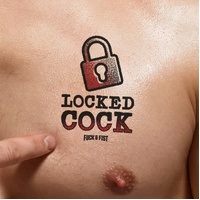 TEMPORARY TATTOO LOCKED COCK