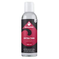 SENSUALUBE EXTRA THIN SILICONE LUBE 150ml