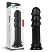 LOVETOY KING SIZED ANAL RIPPLES BUTT PLUG