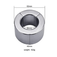 ROUND S/S MAGNETIC CLOSE BALL WEIGHT 40mm