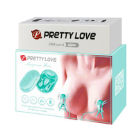 SURPRISE BOX ELECTRO NIPPLE CLAMP - TEAL
