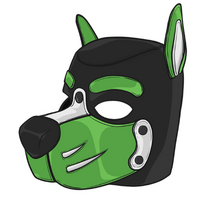 NEOPRENE HUSKY HOOD - GREEN