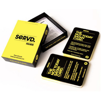 SERVED CARD GAME