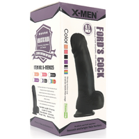 FORD'S COCK BLACK LIQUID SILICONE 8.1"