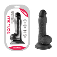 MR. RUDE 7.1" BLACK DONG