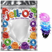 JELL-O COCK RING - SPIKE PURPLE