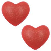 NIPPLE PASTIE SILICONE HEARTS RED