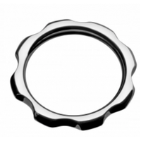 GEARED - 40mm S/STEEL COCK RING