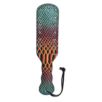 SNAKE SKIN PADDLE - ORANGE