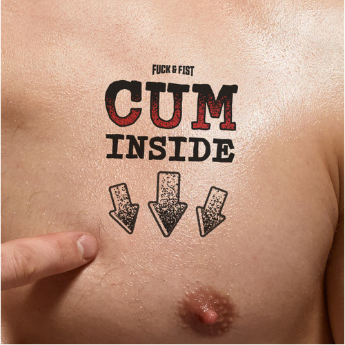 TEMPORARY TATTOO CUM INSIDE