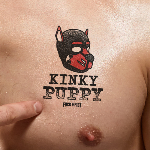 TEMPORARY TATTOO KINKY PUPPY