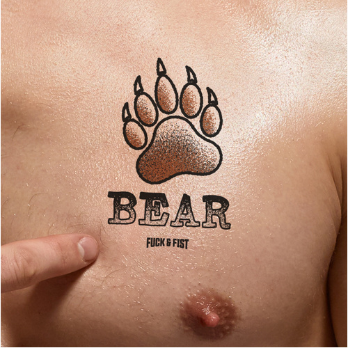 TEMPORRY TATTOO BEAR