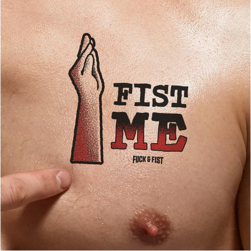 TEMPORARY TATTOO FIST ME