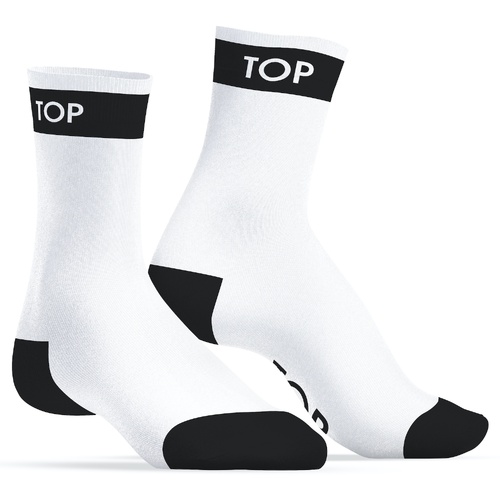 WHITE TOP SOCKS