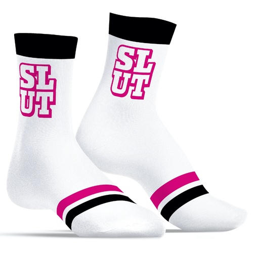 SLUT UNIVERSITY SOCKS