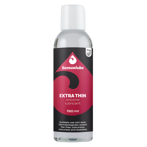 SENSUALUBE EXTRA THIN SILICONE LUBE 150ml