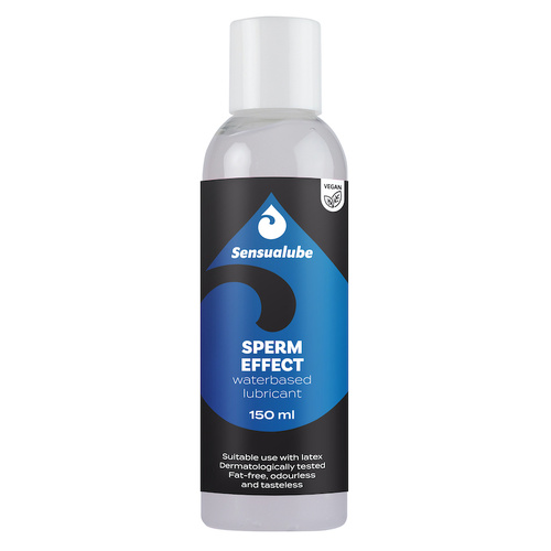 SENSUALUBE SPERM EFFECT WATER-BASED LUBE 150ml