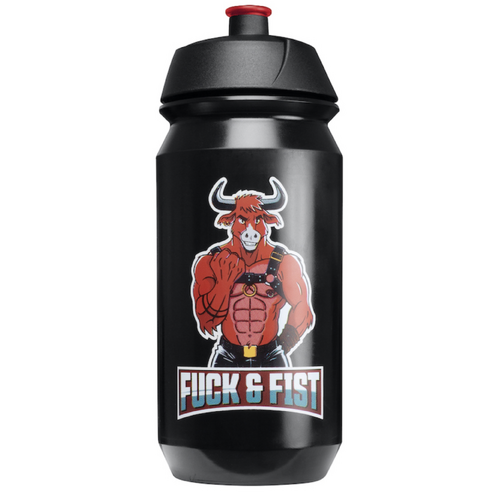 FUCK AND FIST LOGO BOTTLE