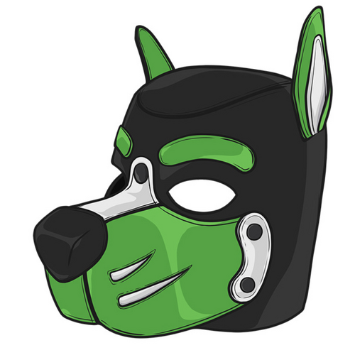 NEOPRENE HUSKY HOOD - GREEN