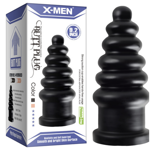 X-MEN TAPERED RING BUTT PLUG