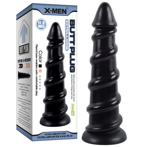 X-MEN SPIRAL BUTT PLUG