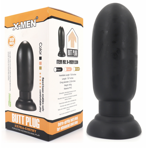 BUM BUSTER 7.8" BUTT PLUG