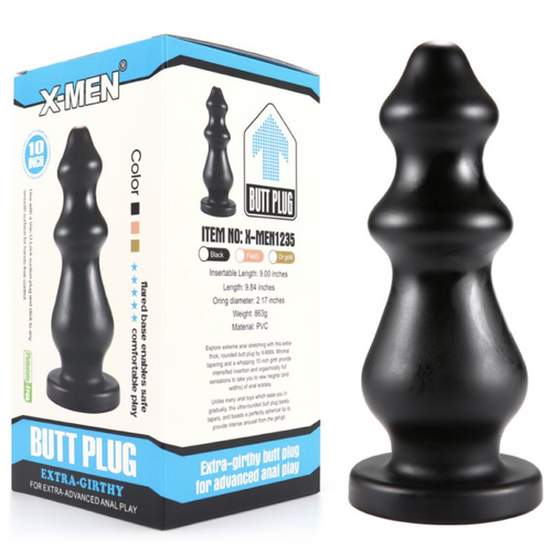 X-MEN THE BISHOP BUTT PLUG 10"