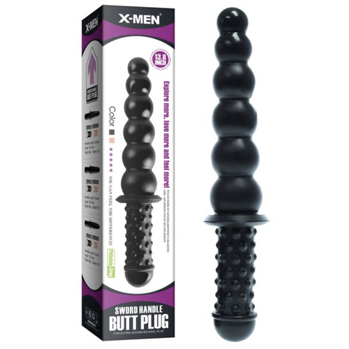 X-MEN HANDLED BEADED BUTT PLUG
