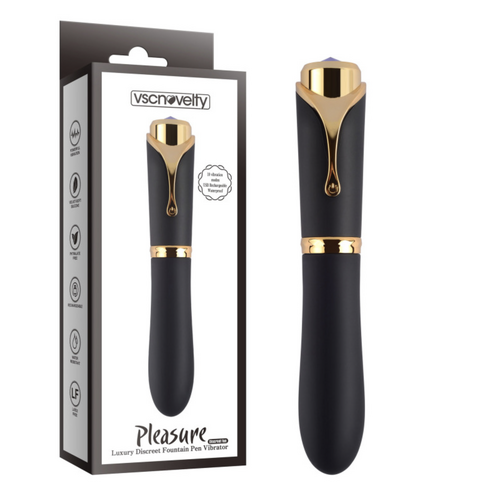PLEASURE LUXURY DISCREET FOUNTAIN PEN VIBRATOR