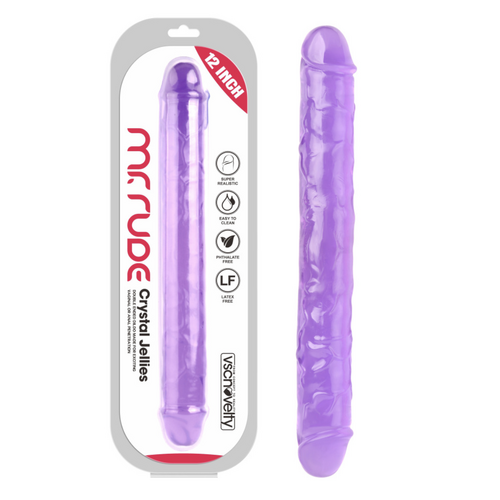 MR. RUDE 12" DOUBLE - PURPLE