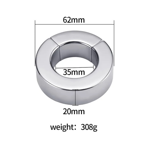 ROUND S/S MAGNETIC BALL WEIGHT 20mm/308g