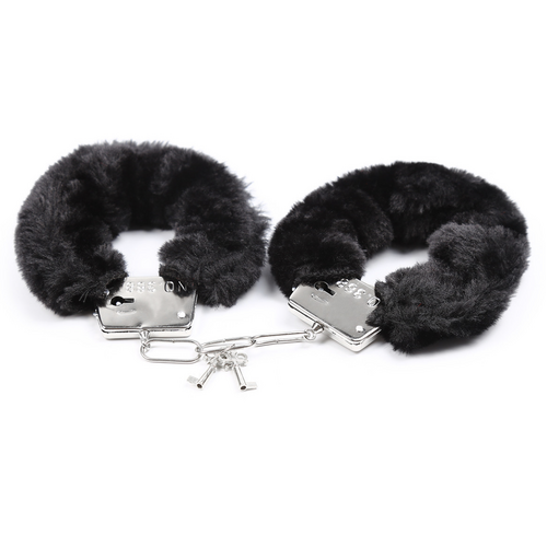 FLUFFY CUFF - BLACK