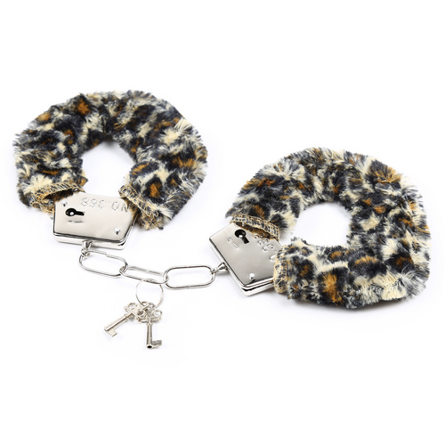 FLUFFY CUFF - LEOPARD
