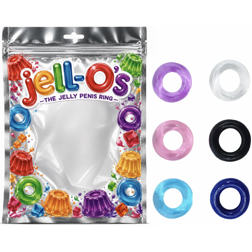 JELL-O COCK RING - ROUND PINK