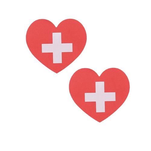 NIPPLE PASTIE HEARTS NURSE