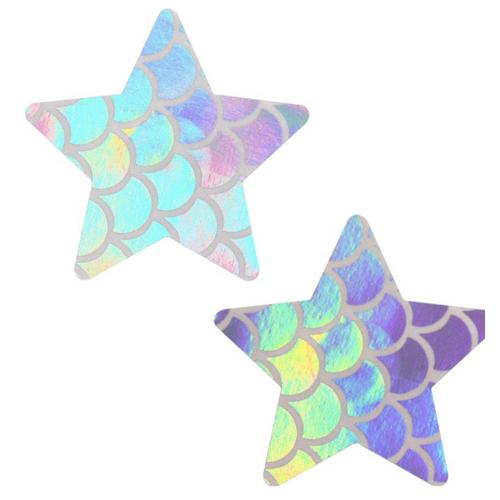 MERMAID STARS NIPPLE COVERS