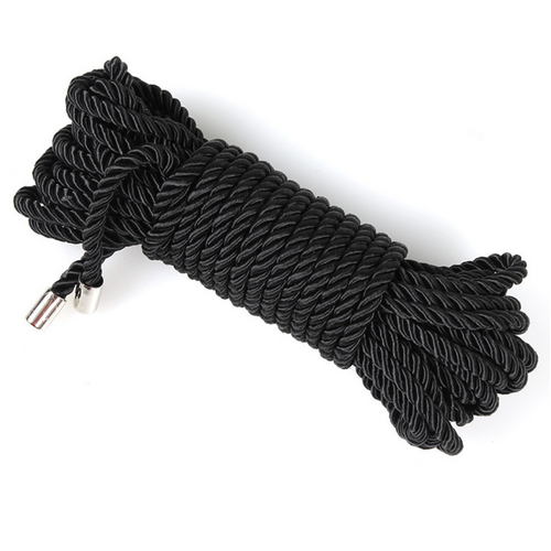 NYLON ROPE 10M - BLACK