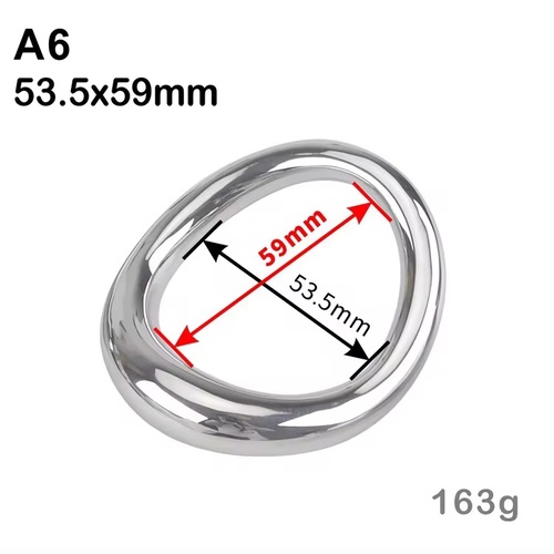 ERGO 53.5mm X 59mm  METAL COCK RING (A6)