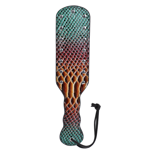 SNAKE SKIN PADDLE - ORANGE