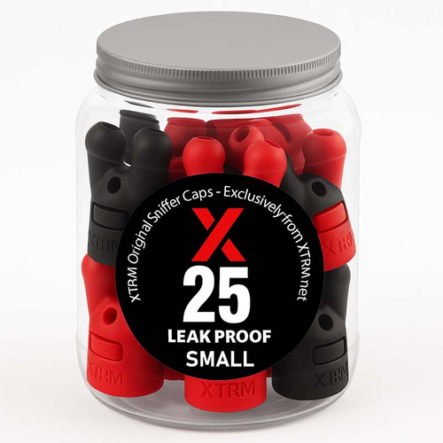 25 X DOUBLE LEAK PROOF RED-BLACK